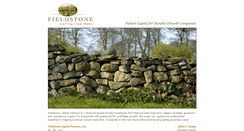 Desktop Screenshot of fieldstonecap.com